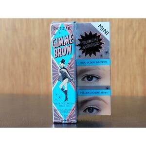 NIB - MINI 0.05 oz Benefit Gimme Brow Eye Brow Volumizing Fiber Gel Color #5